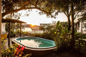 Ape 1 - Jacuzzi e Vista parcial Mar - Bombinhas, SC